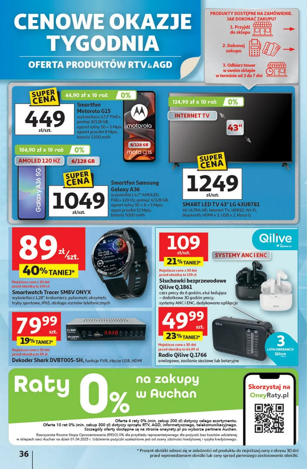 gazetka promocyjna Auchan Pewność niskich cen - Strona 36