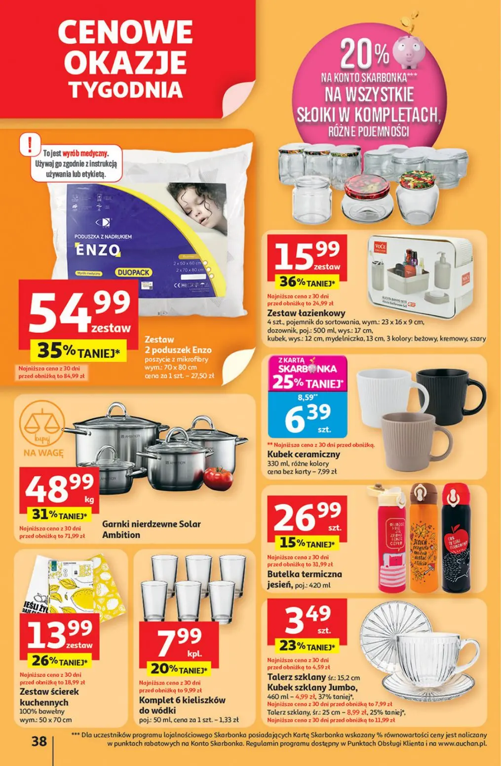 gazetka promocyjna Auchan Pewność niskich cen - Strona 38