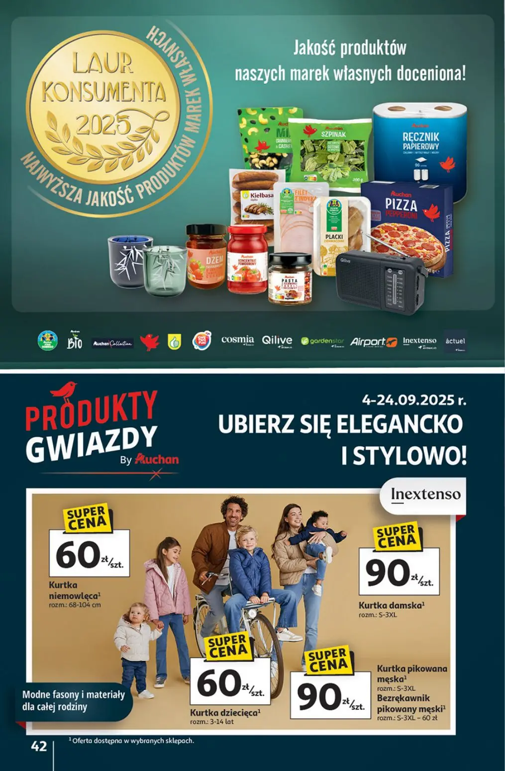 gazetka promocyjna Auchan Pewność niskich cen - Strona 42