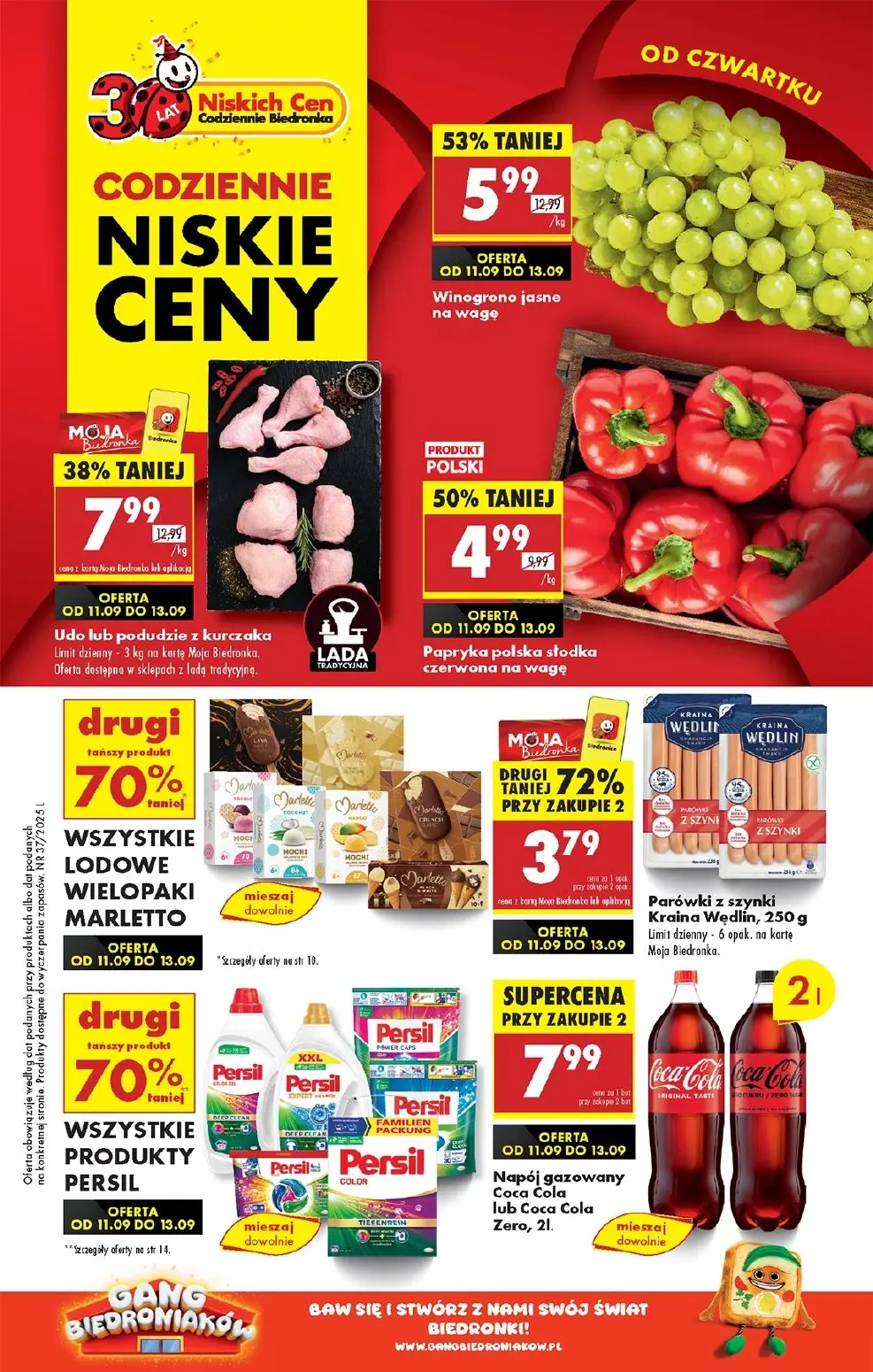 gazetka promocyjna Biedronka Lada tradycyjna. Od czwartku - Strona 1