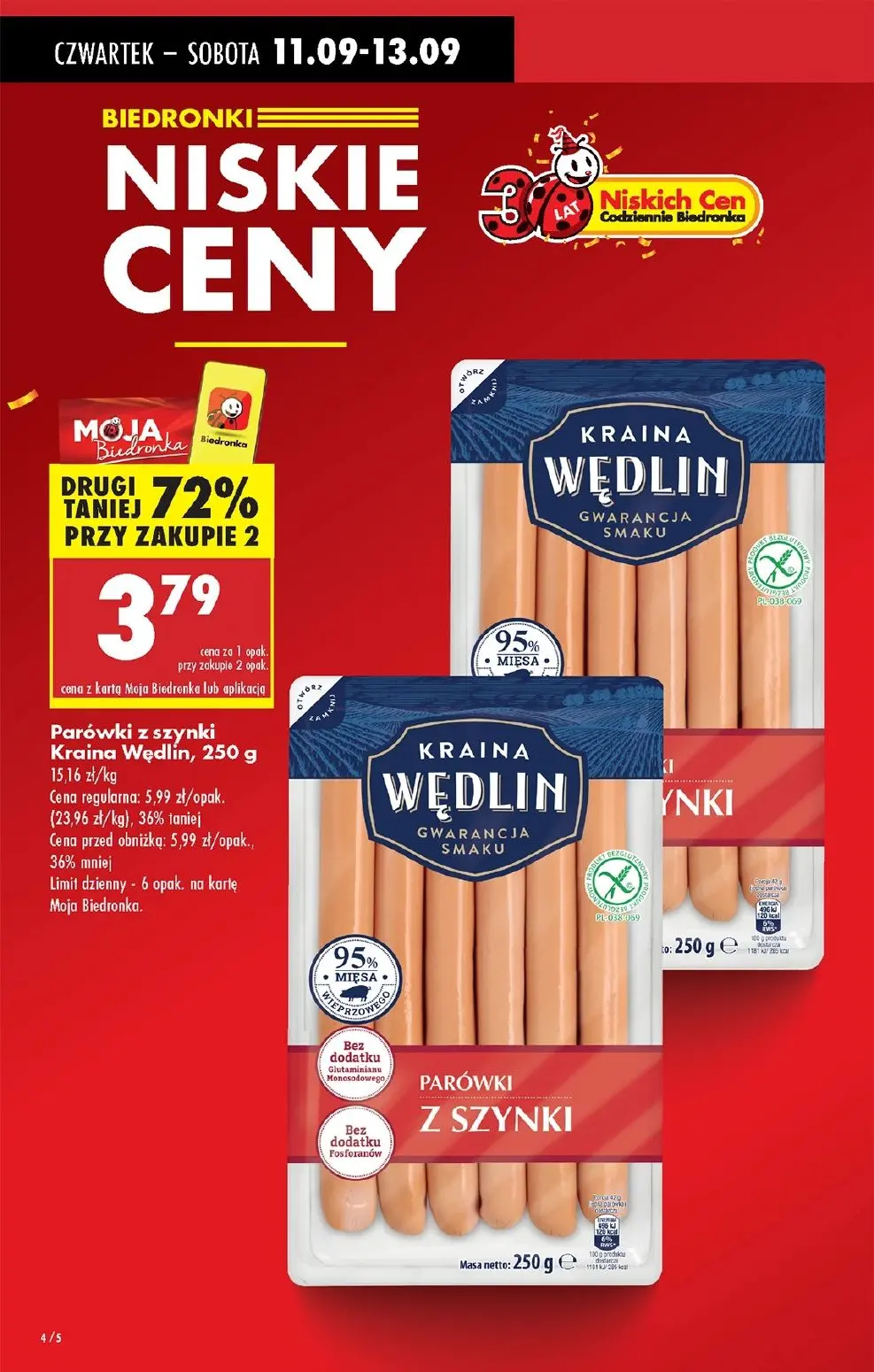 gazetka promocyjna Biedronka Lada tradycyjna. Od czwartku - Strona 4