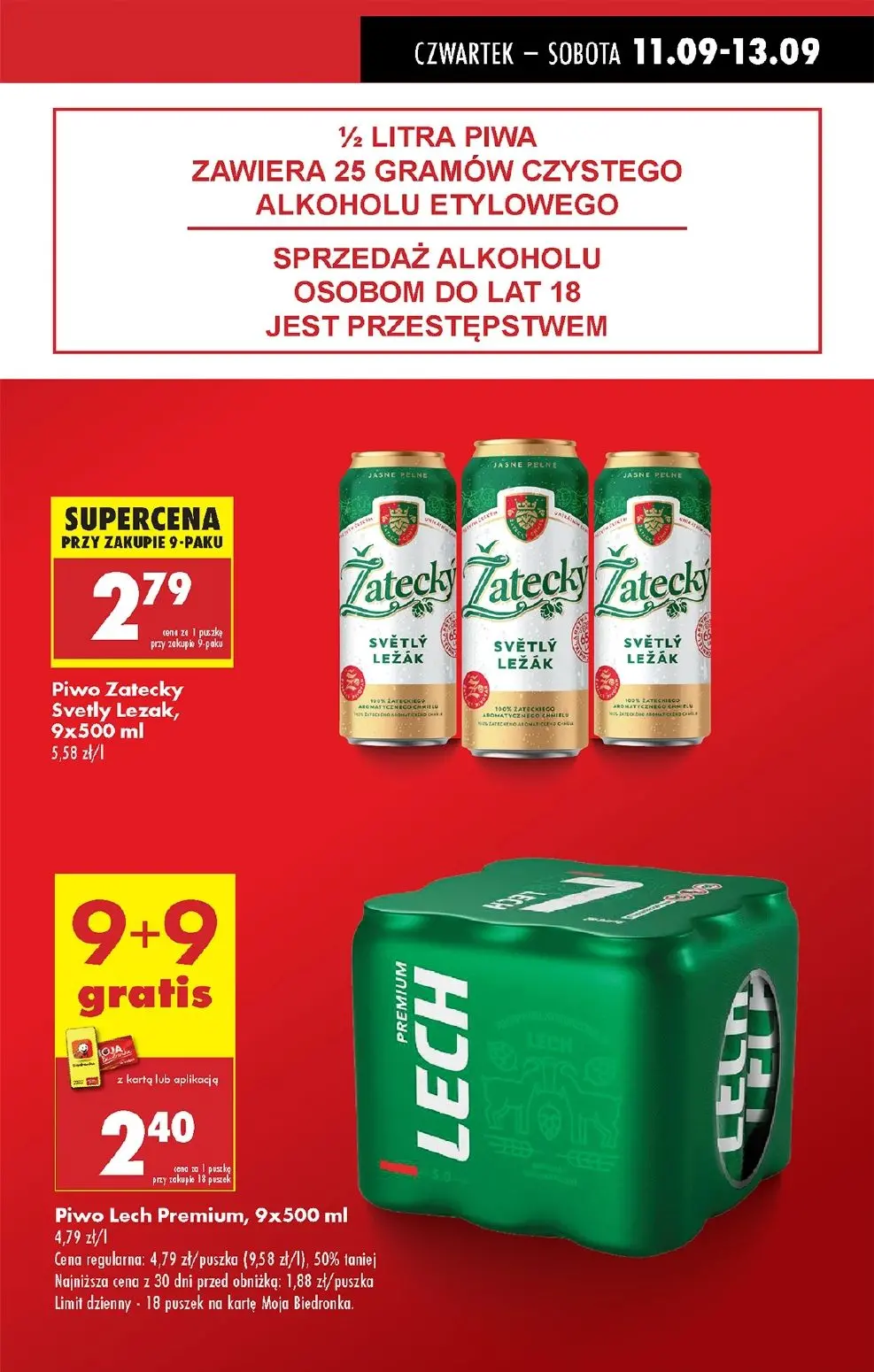 gazetka promocyjna Biedronka Lada tradycyjna. Od czwartku - Strona 13