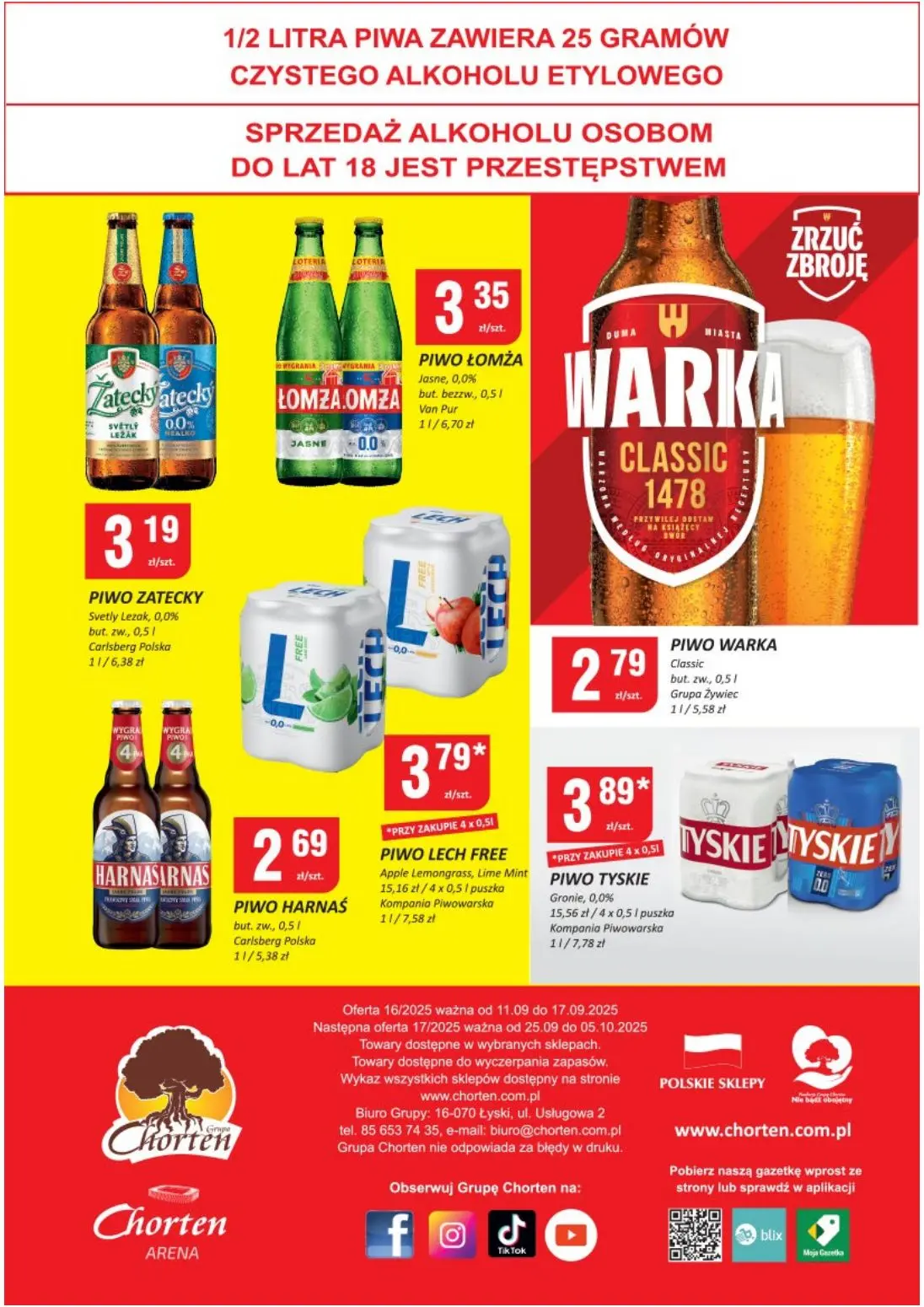 gazetka promocyjna Chorten Ciechanów - minimarket - Strona 4