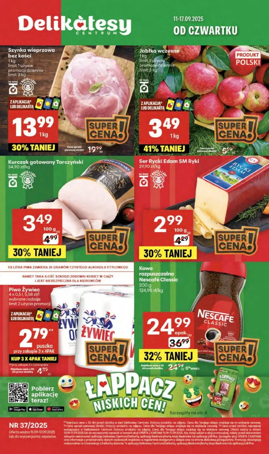 gazetka promocyjna Delikatesy Centrum Od czwartku - Strona 1
