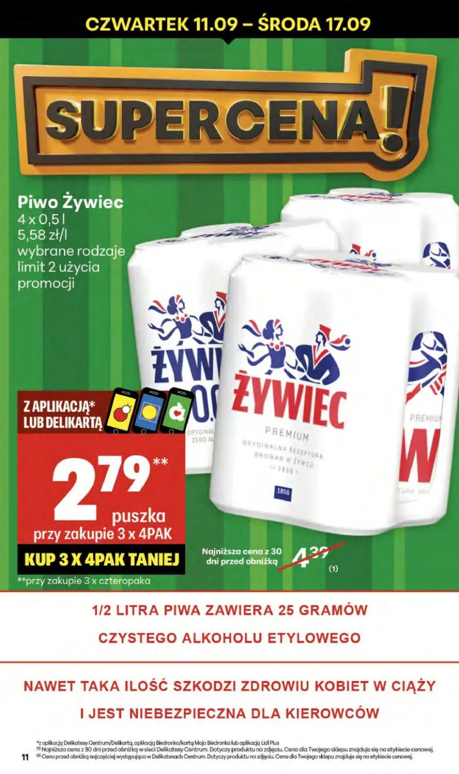 gazetka promocyjna Delikatesy Centrum Od czwartku - Strona 11