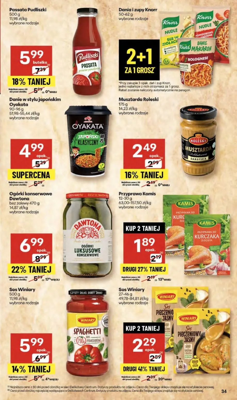 gazetka promocyjna Delikatesy Centrum Od czwartku - Strona 34