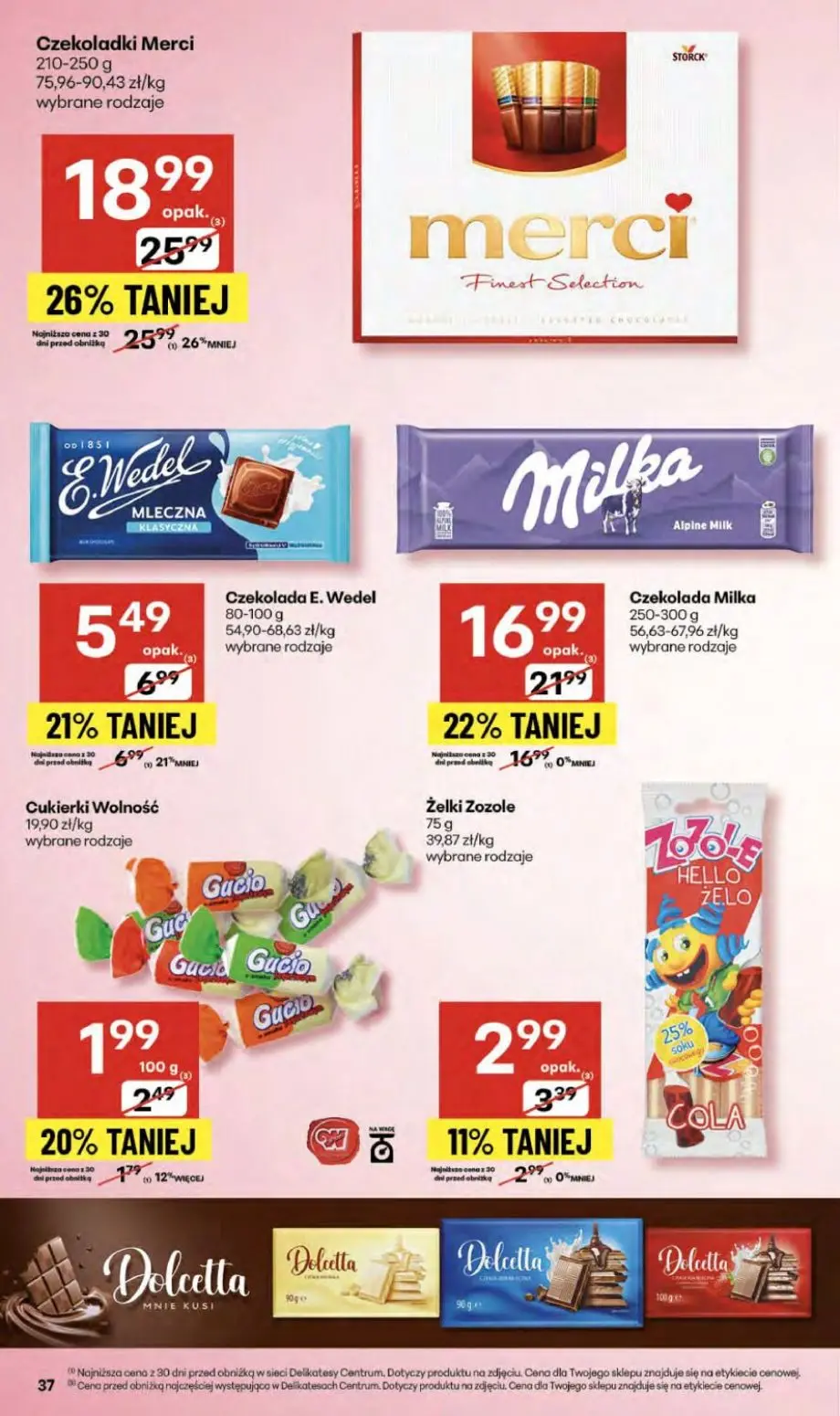 gazetka promocyjna Delikatesy Centrum Od czwartku - Strona 37