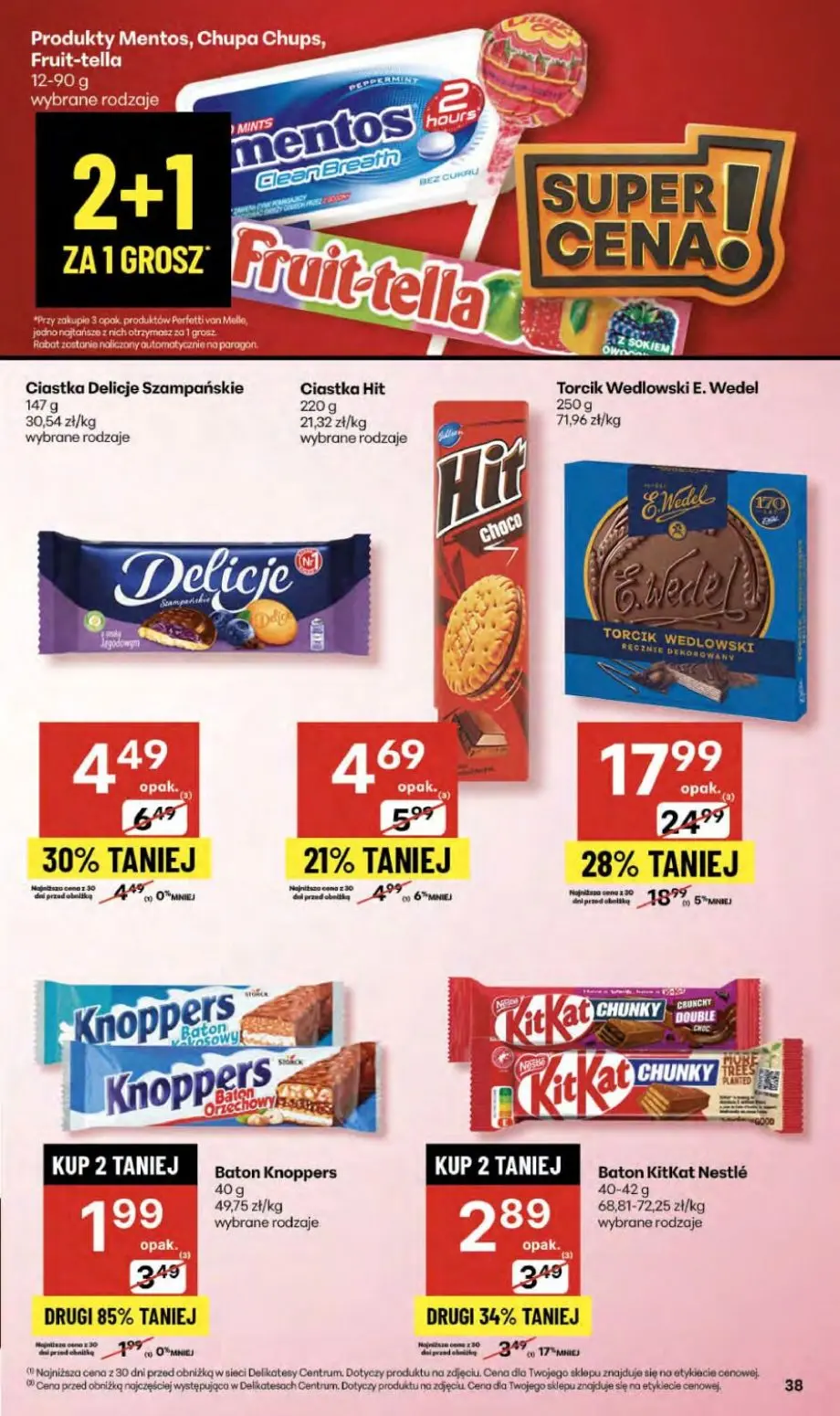 gazetka promocyjna Delikatesy Centrum Od czwartku - Strona 38