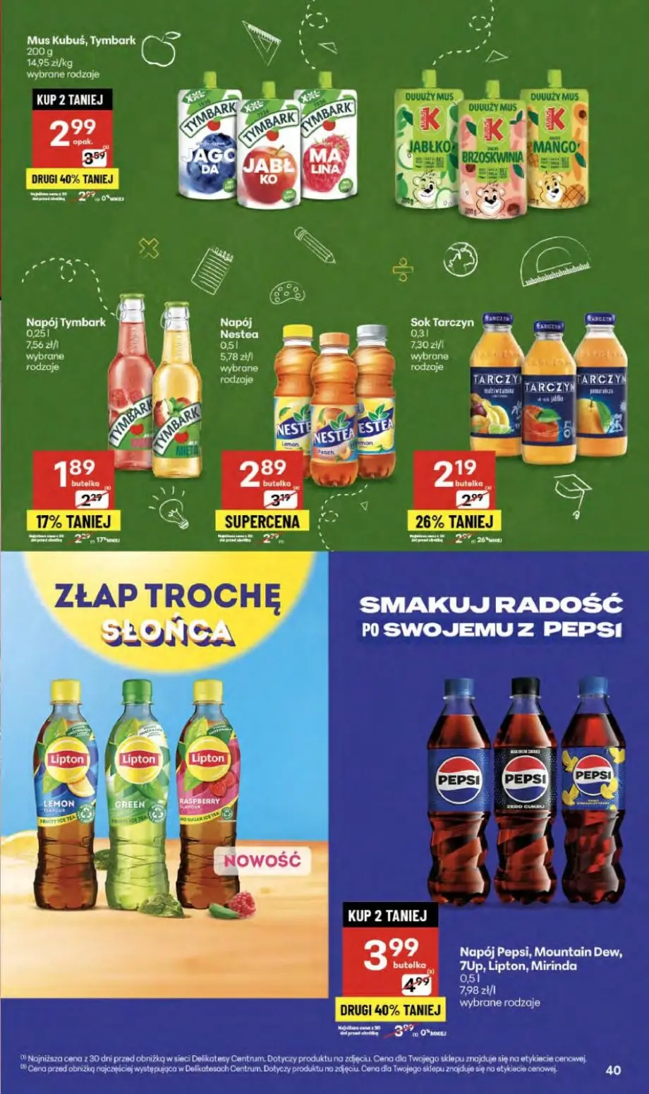 gazetka promocyjna Delikatesy Centrum Od czwartku - Strona 40