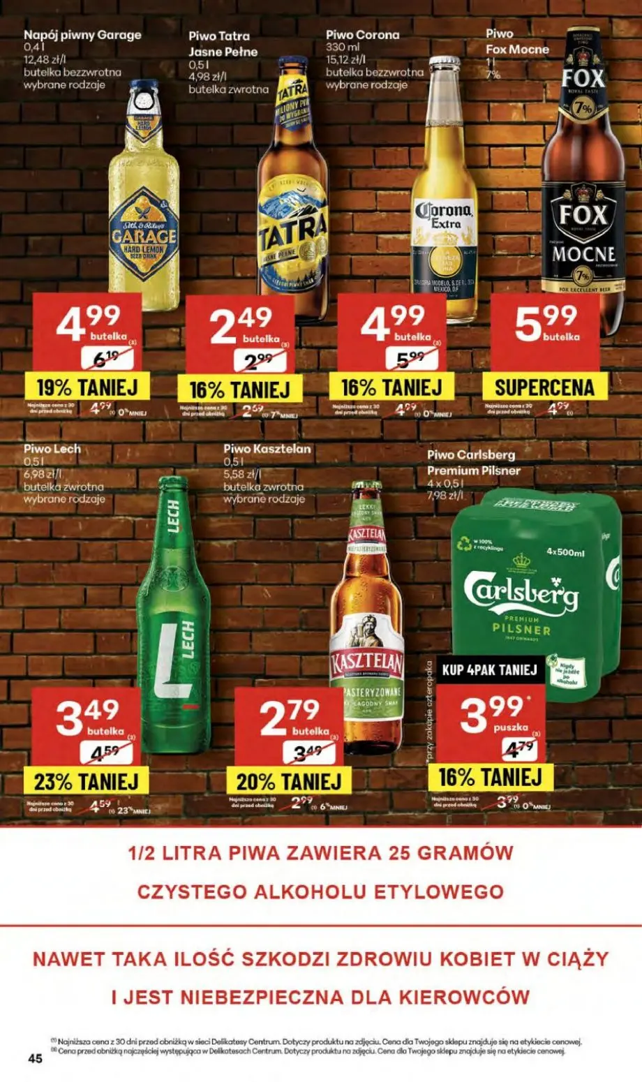 gazetka promocyjna Delikatesy Centrum Od czwartku - Strona 45