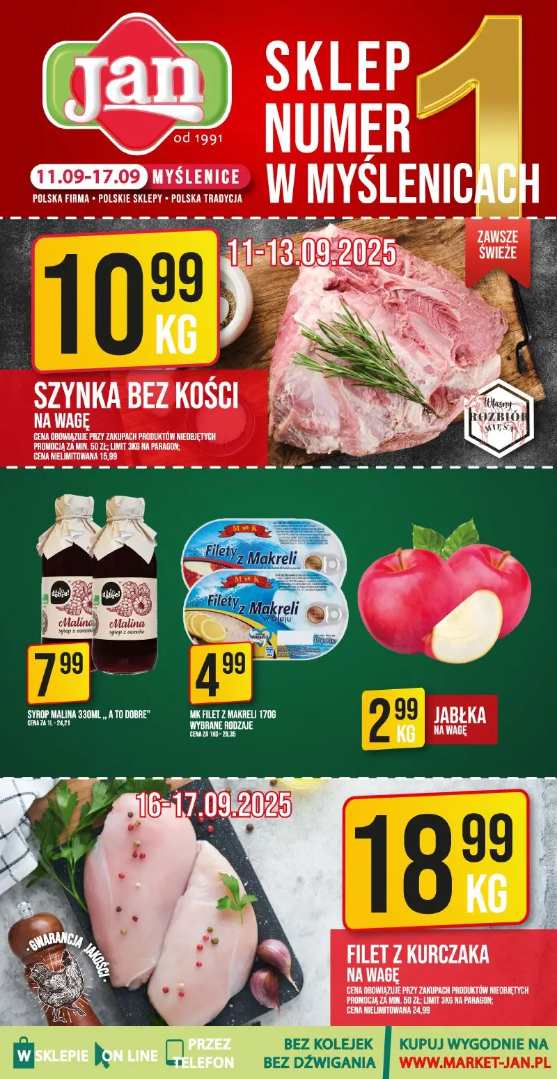 gazetka promocyjna Jan Myślenice - Strona 1