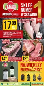 Gazetka promocyjna Jan, ważna od 2025-09-11 do 2025-09-17.