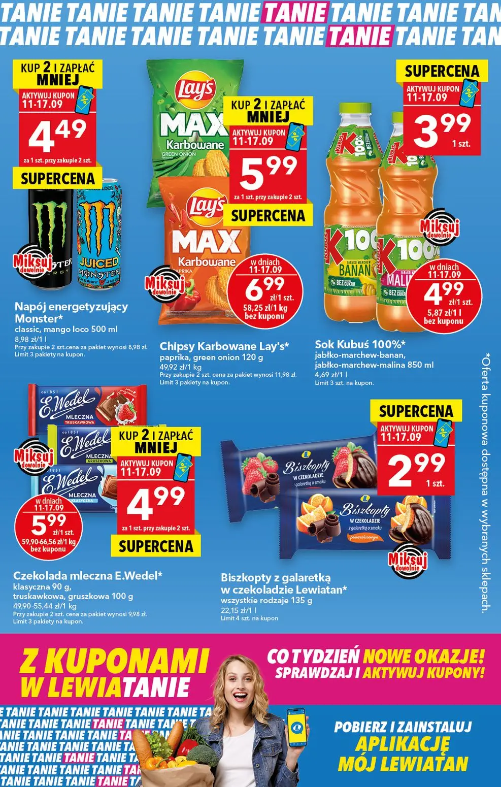 gazetka promocyjna LEWIATAN Z kuponami w Lewiatanie - Strona 1