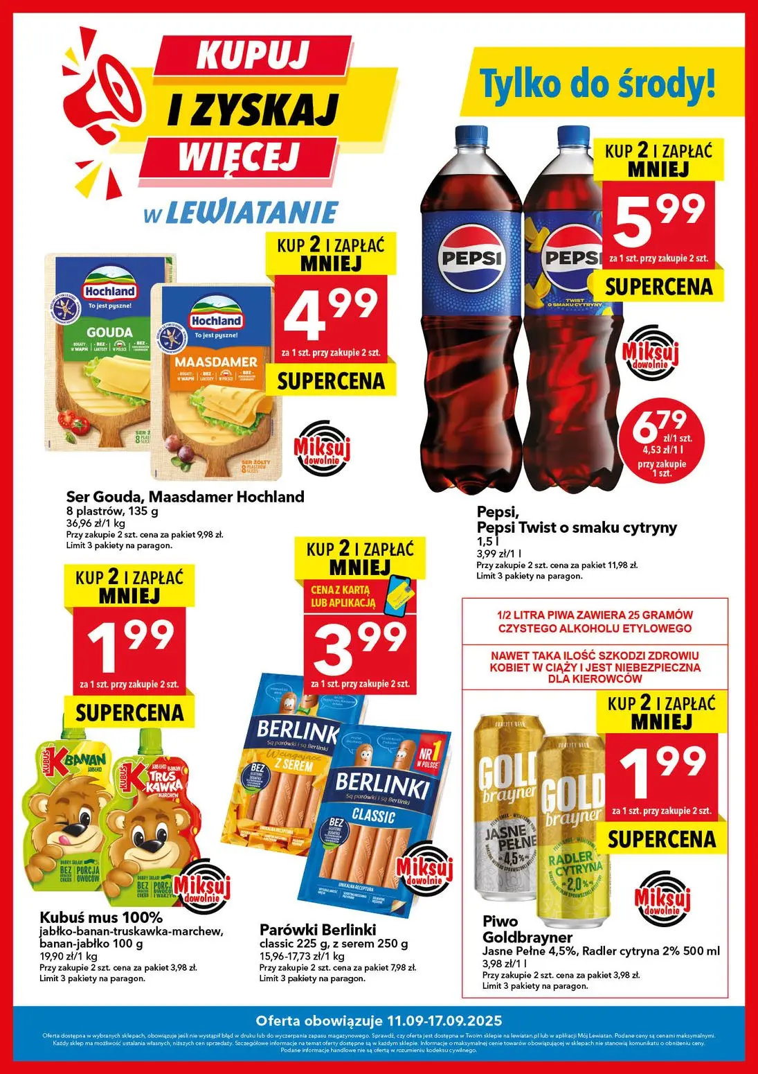 gazetka promocyjna LEWIATAN Kupuj i zyskaj więcej - Strona 1