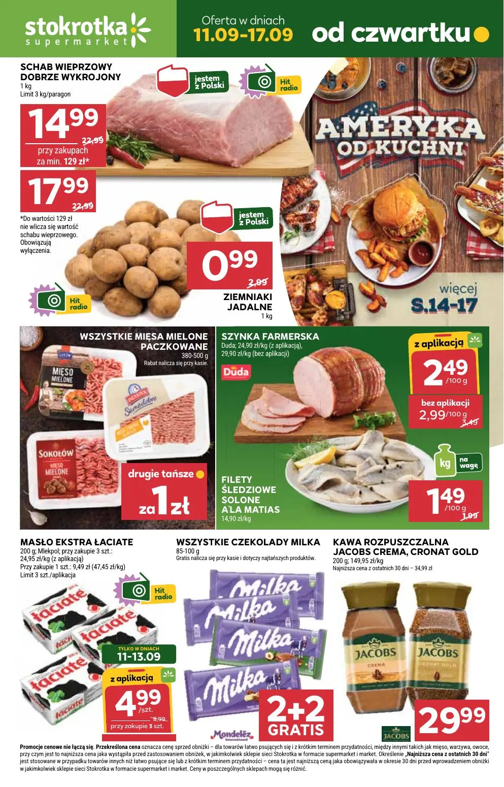 gazetka promocyjna Stokrotka Supermarket Od czwartku - Strona 1
