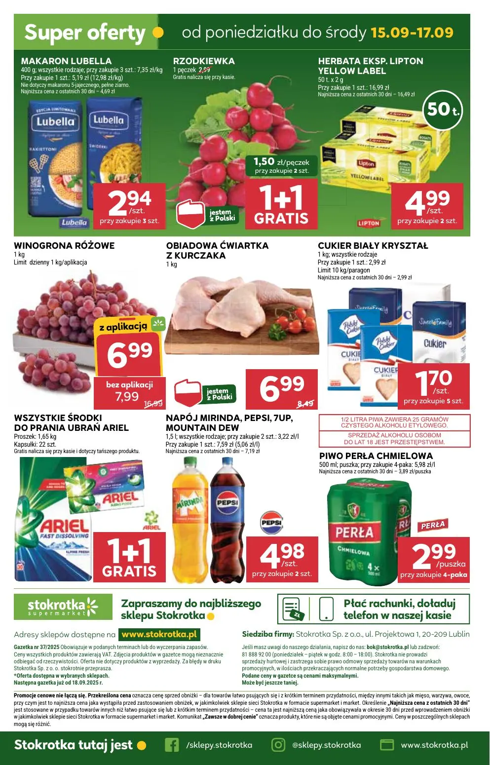 gazetka promocyjna Stokrotka Supermarket Od czwartku - Strona 48