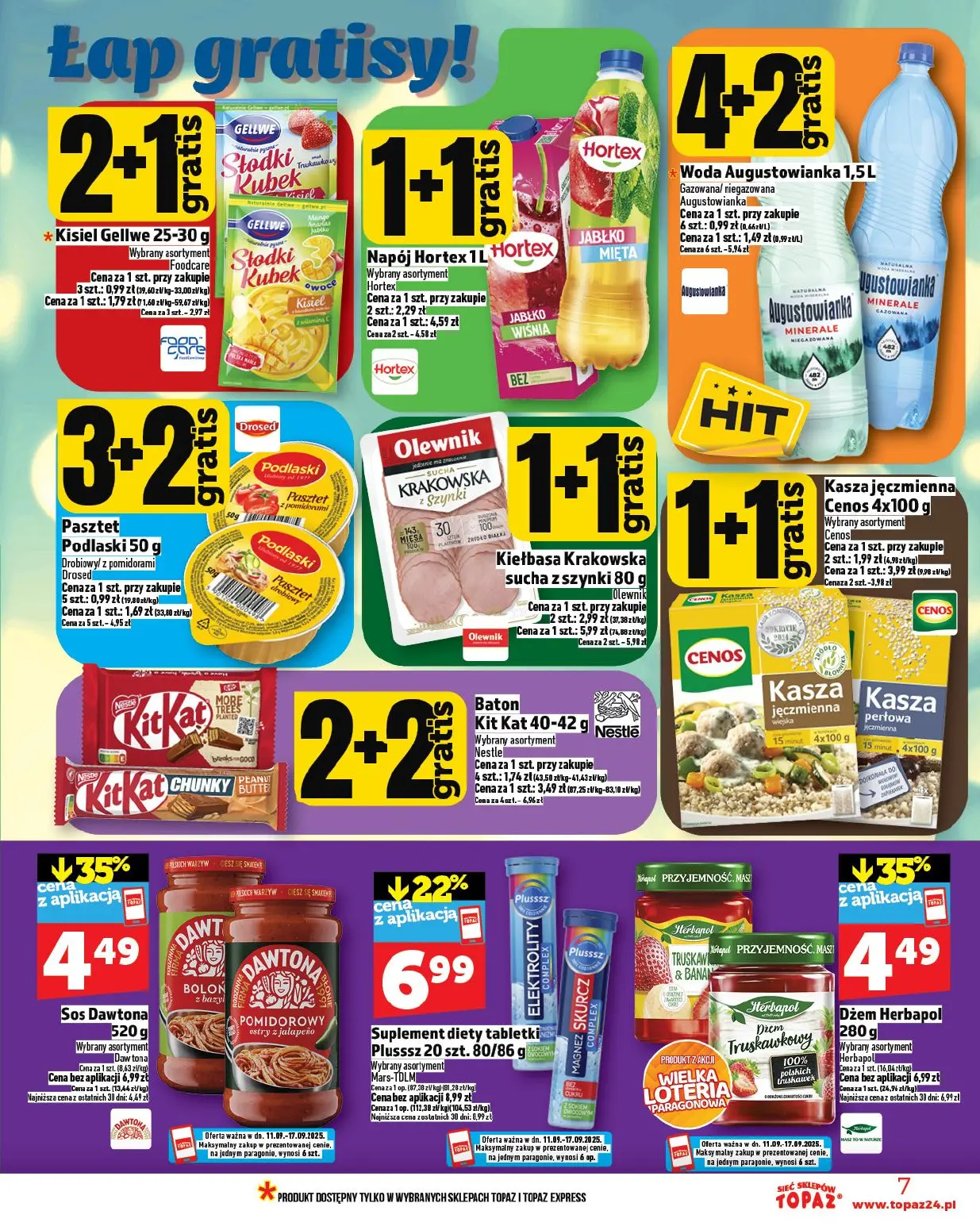 gazetka promocyjna Topaz Ceny małe - Strona 7