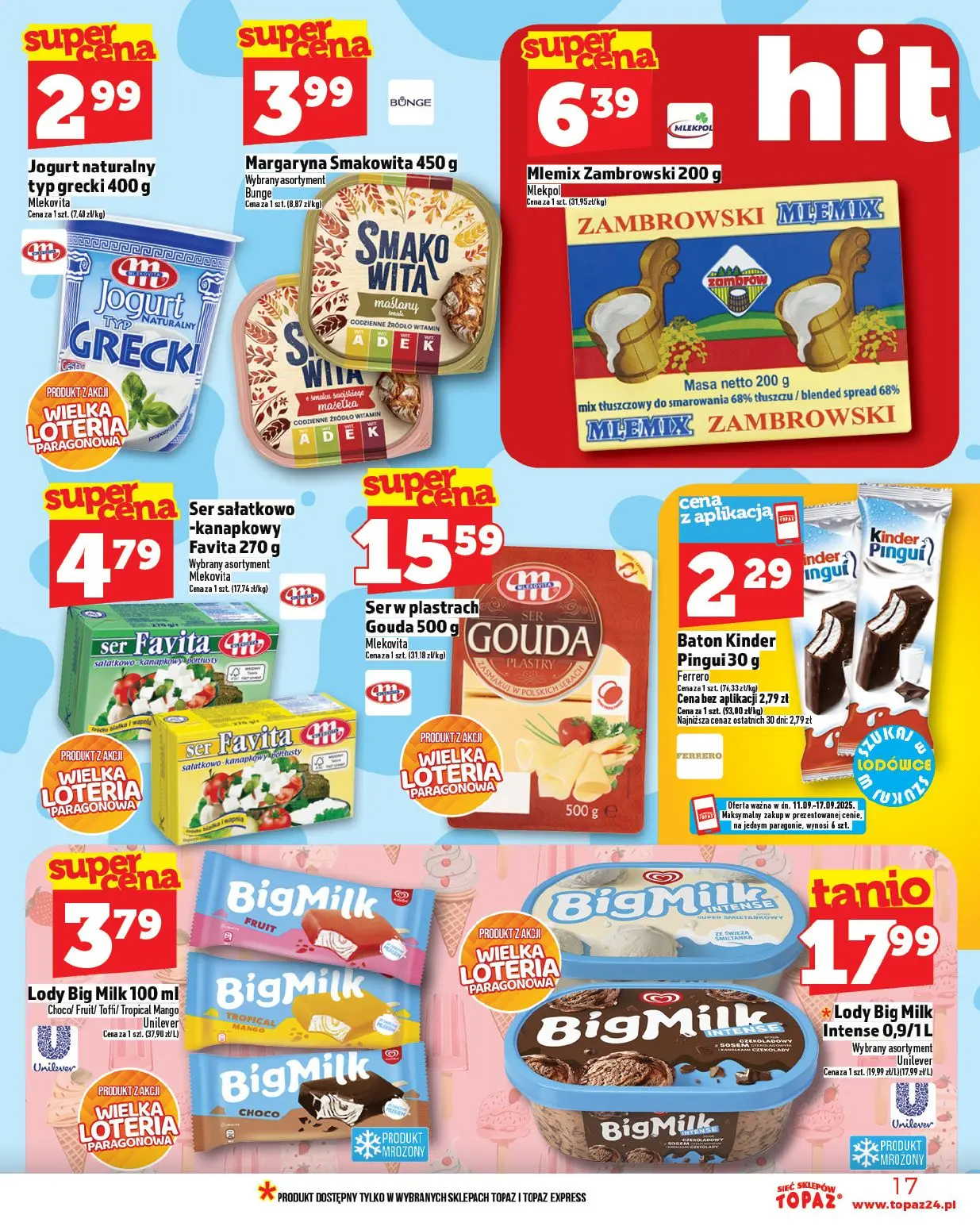 gazetka promocyjna Topaz Ceny małe - Strona 17