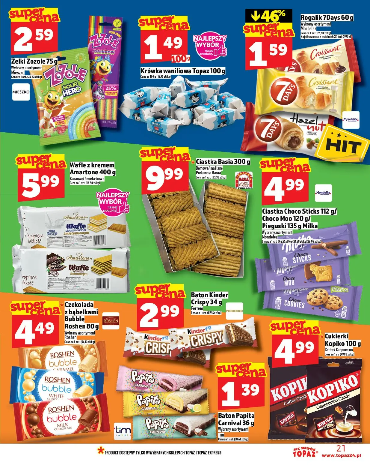 gazetka promocyjna Topaz Ceny małe - Strona 21