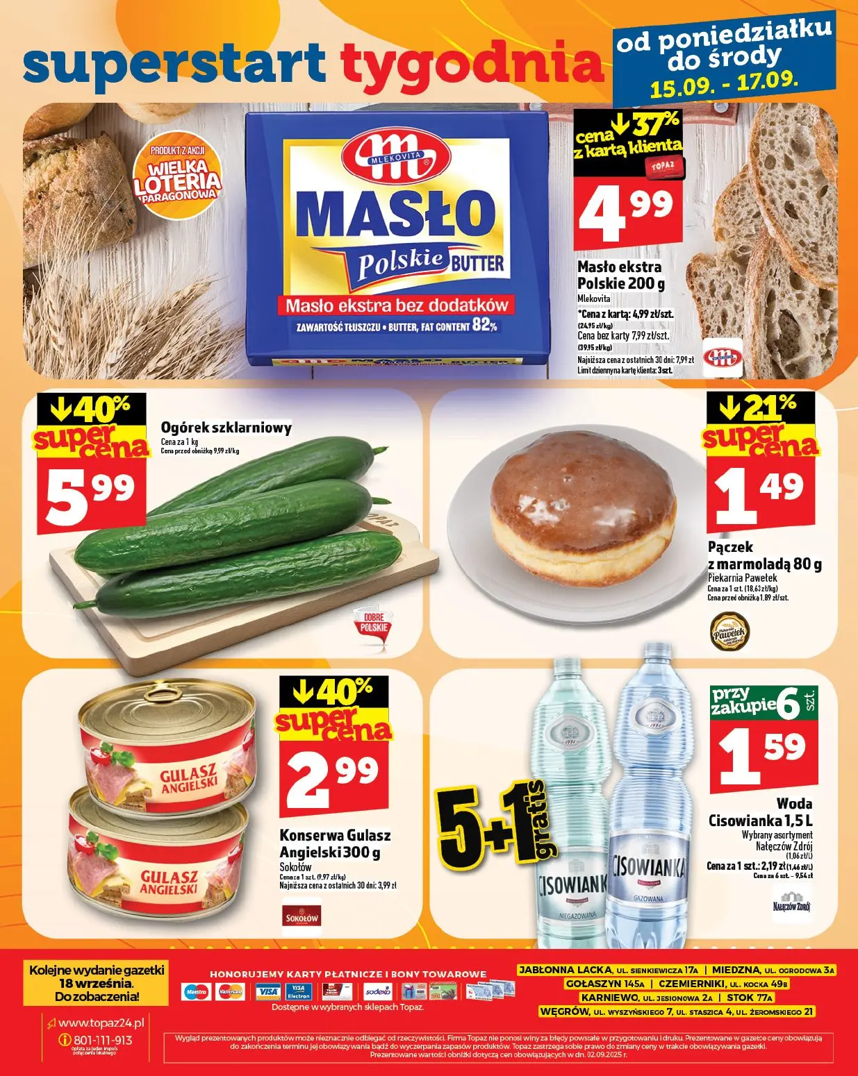 gazetka promocyjna Topaz Ceny małe - Strona 28