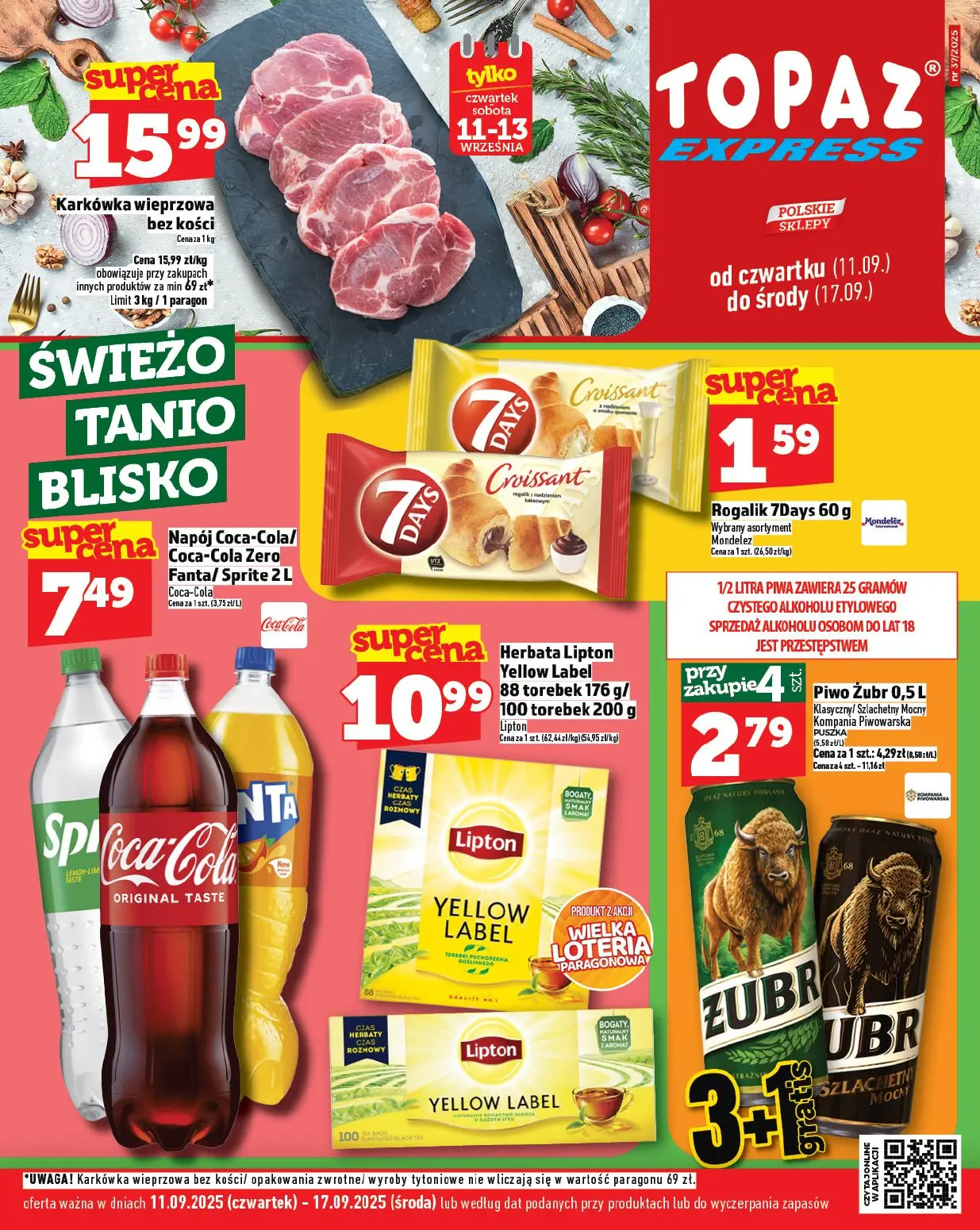 gazetka promocyjna Topaz Express - Strona 1