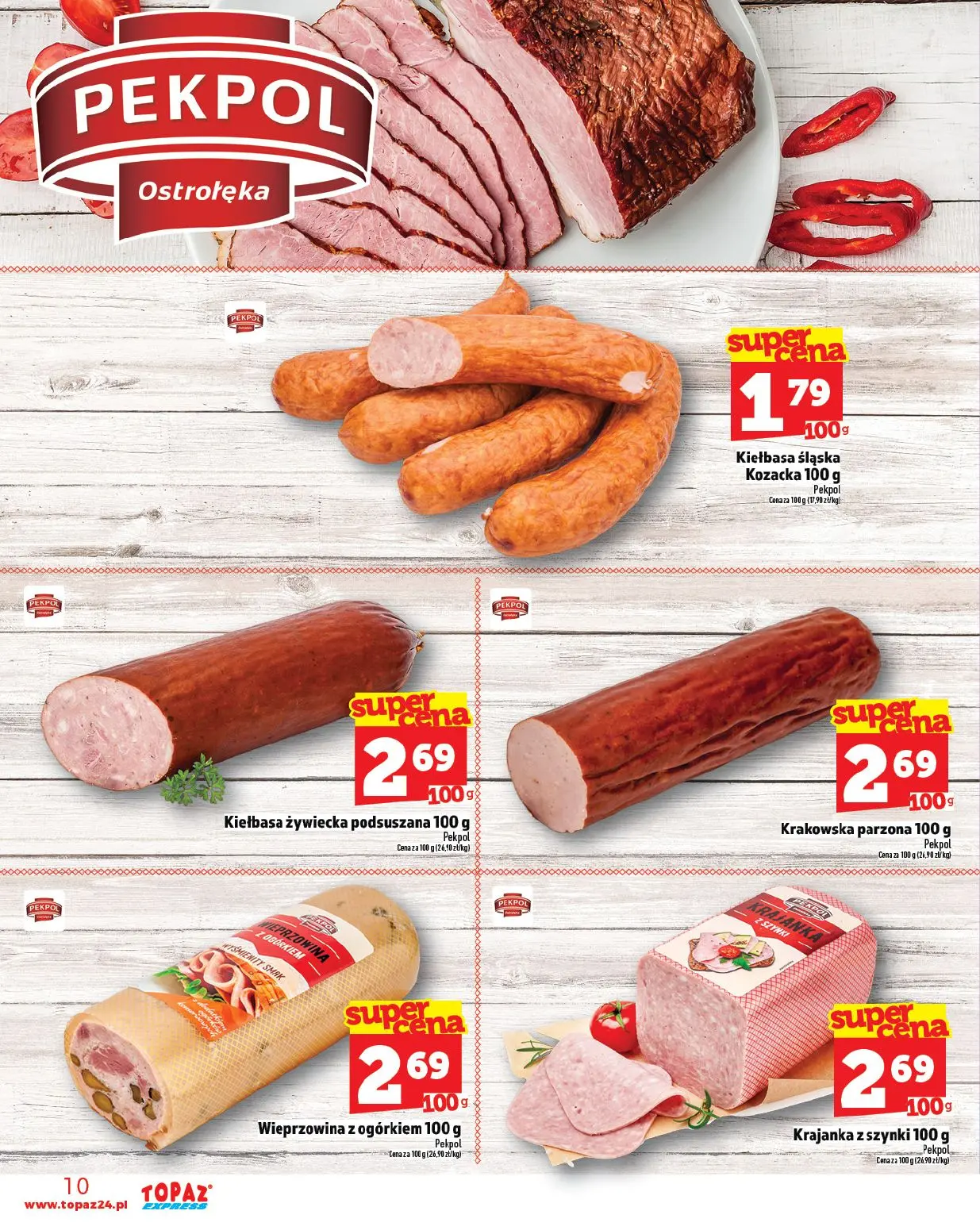 gazetka promocyjna Topaz Express - Strona 10