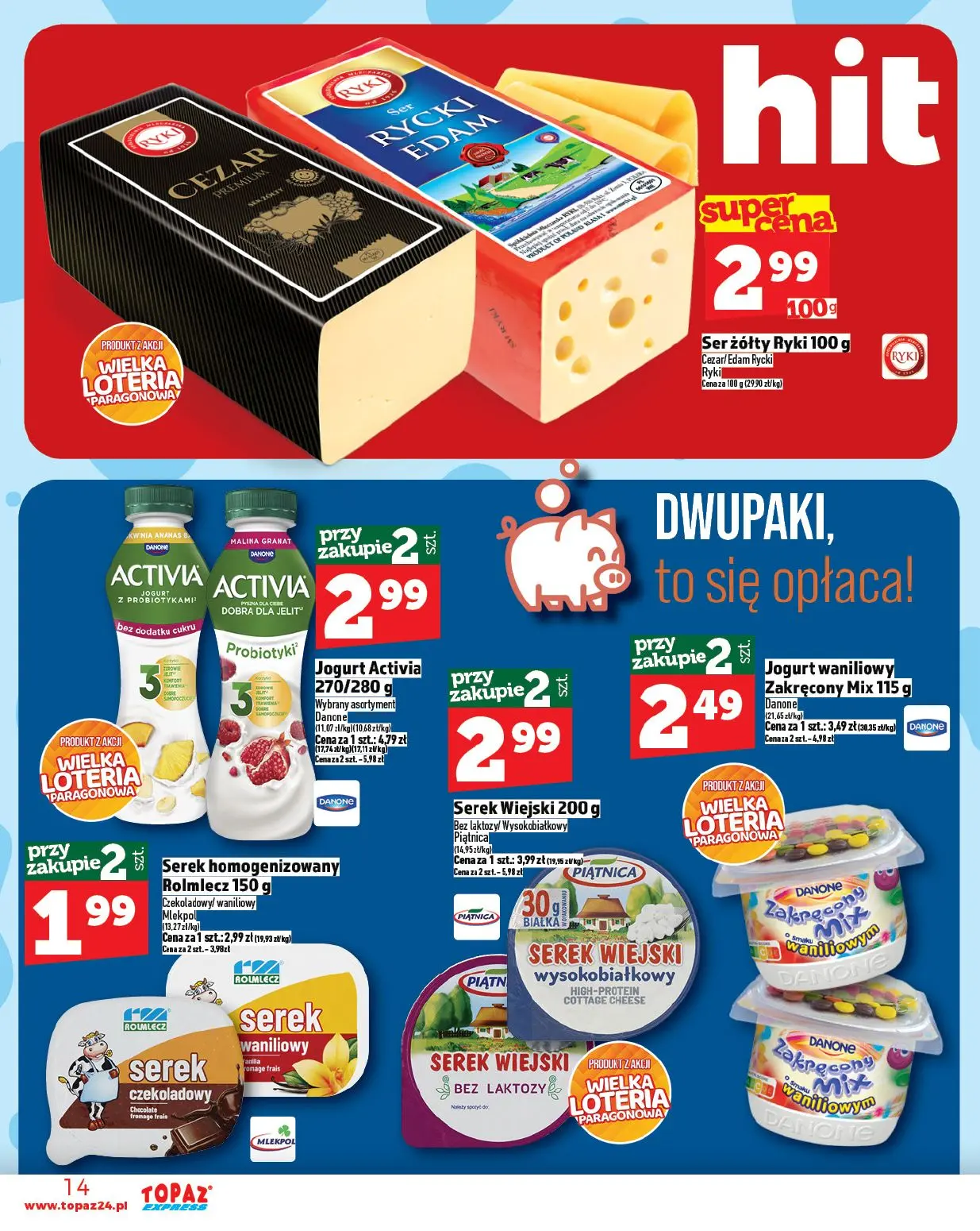 gazetka promocyjna Topaz Express - Strona 14