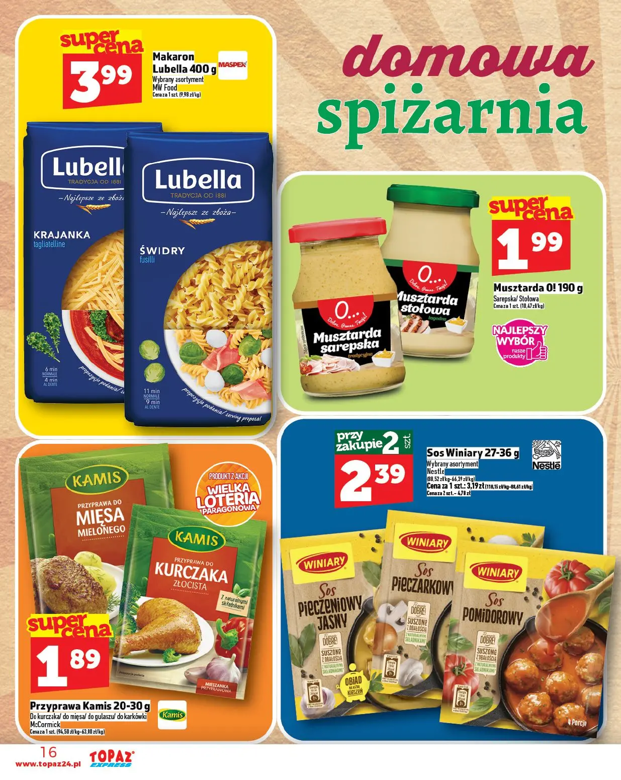 gazetka promocyjna Topaz Express - Strona 16