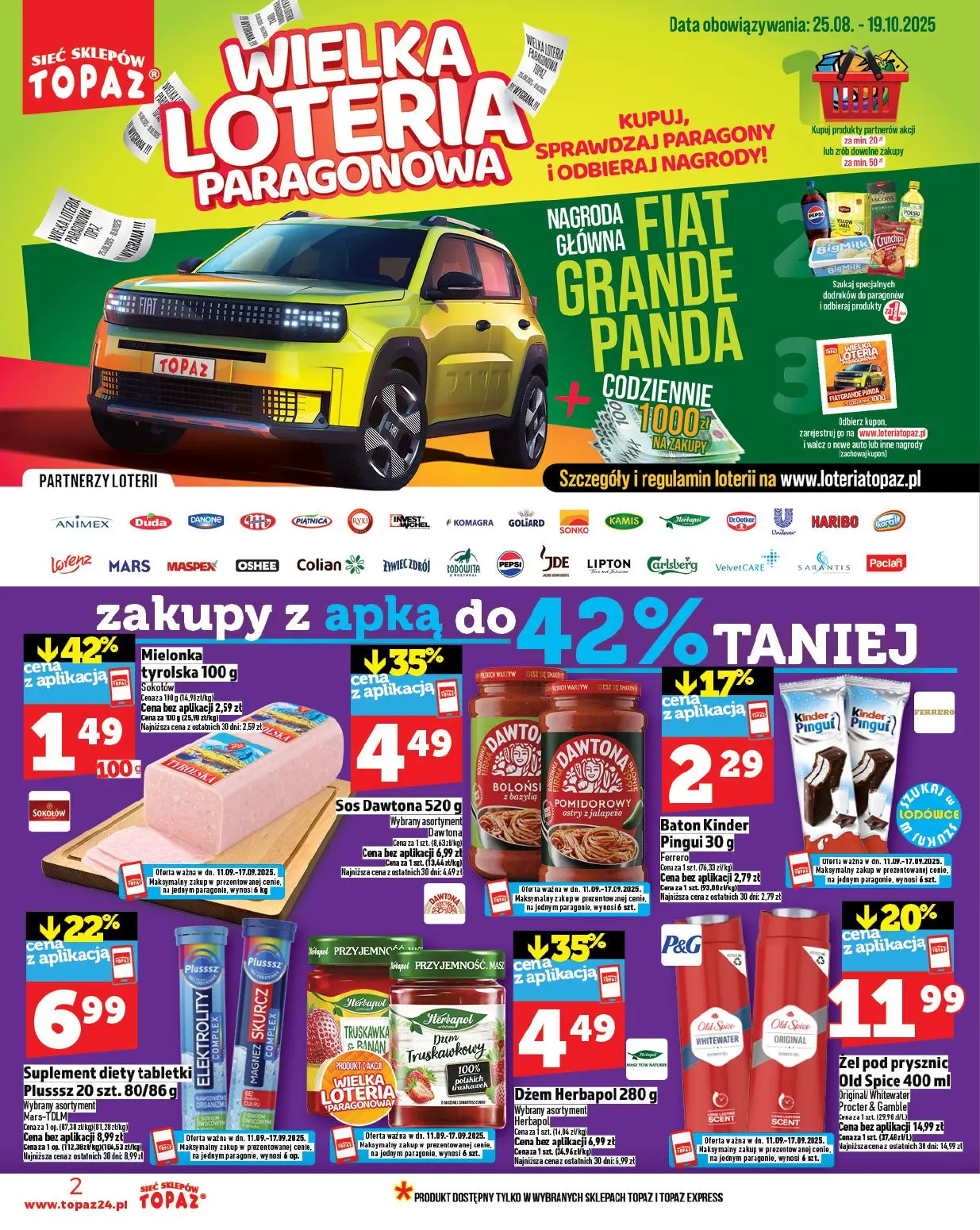 gazetka promocyjna Topaz Warszawa - Strona 2