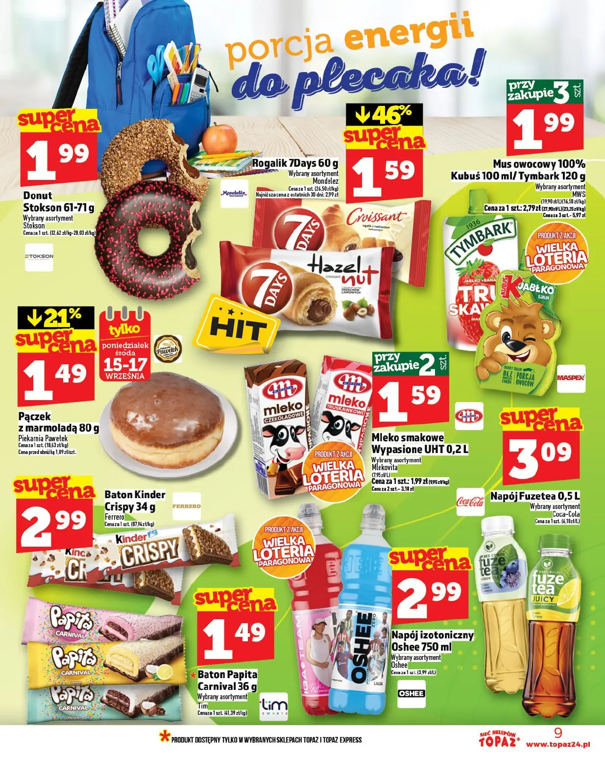 gazetka promocyjna Topaz Warszawa - Strona 9