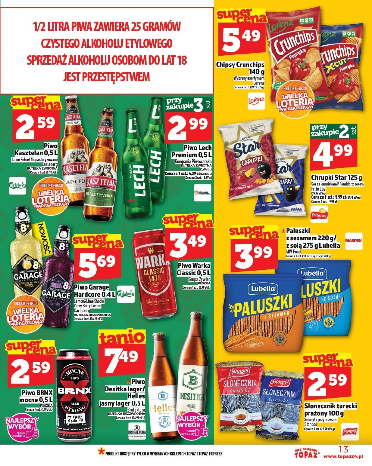gazetka promocyjna Topaz Warszawa - Strona 13