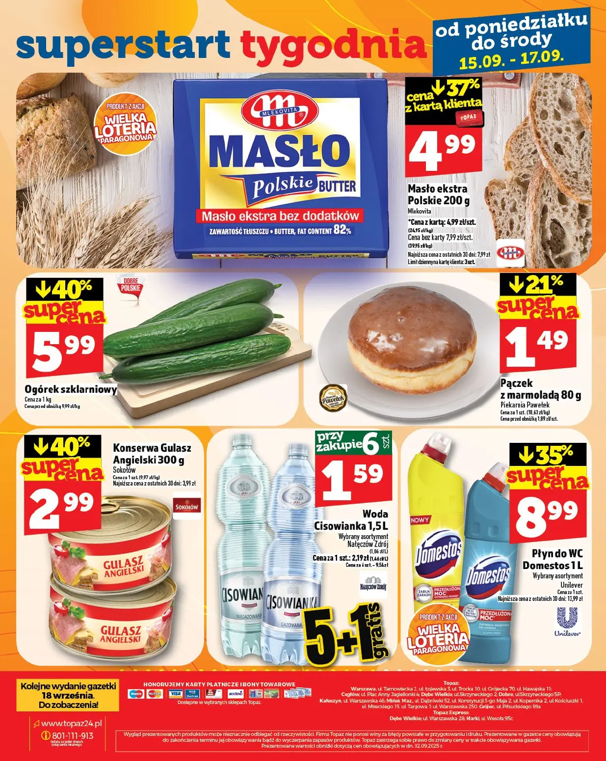 gazetka promocyjna Topaz Warszawa - Strona 28