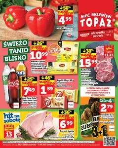 Gazetka promocyjna Topaz, ważna od 2025-09-11 do 2025-09-17.