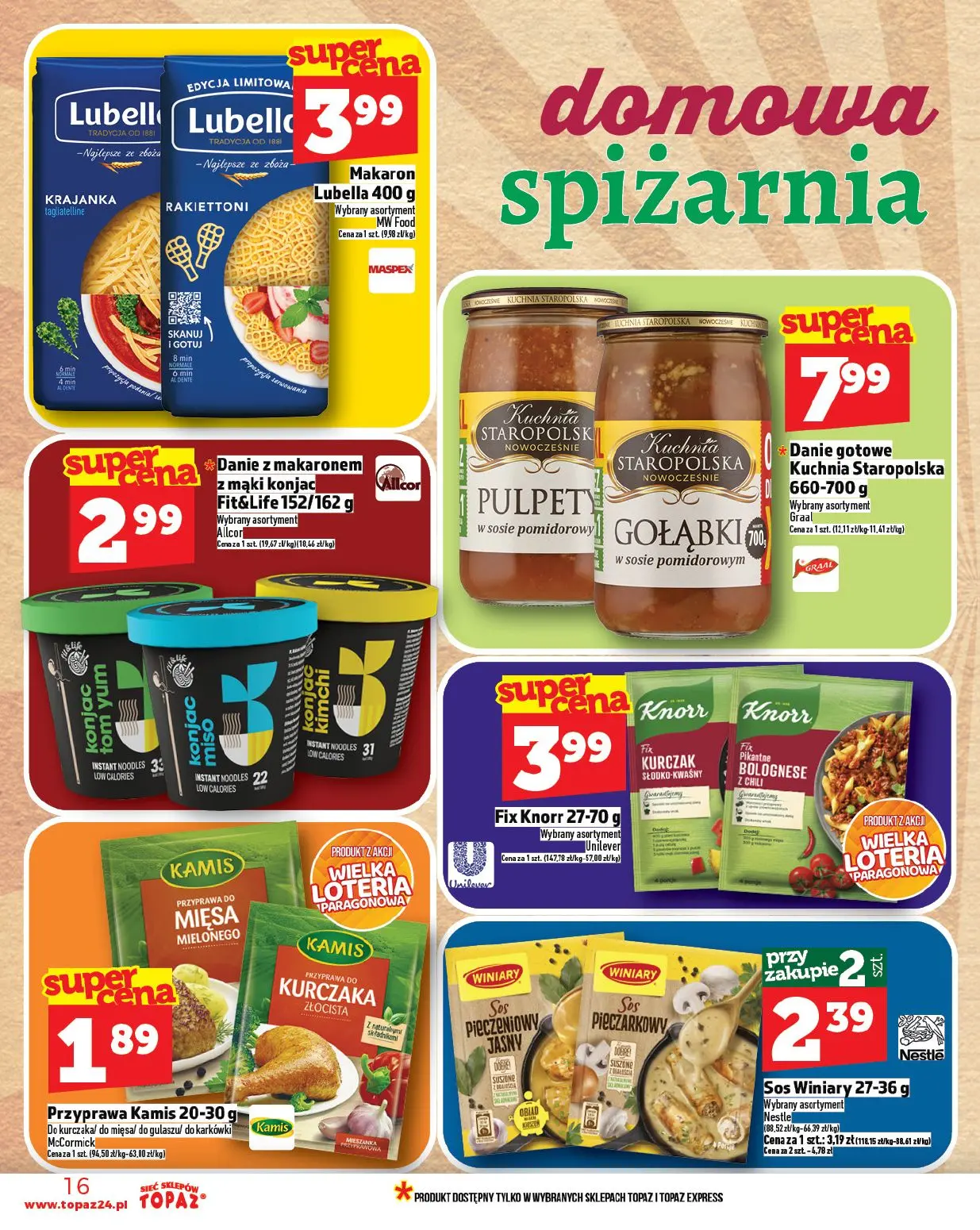 gazetka promocyjna Topaz Ogólna - Strona 16