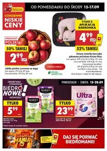 Gazetka promocyjna Biedronka, ważna od 2025-09-15 do 2025-09-17.