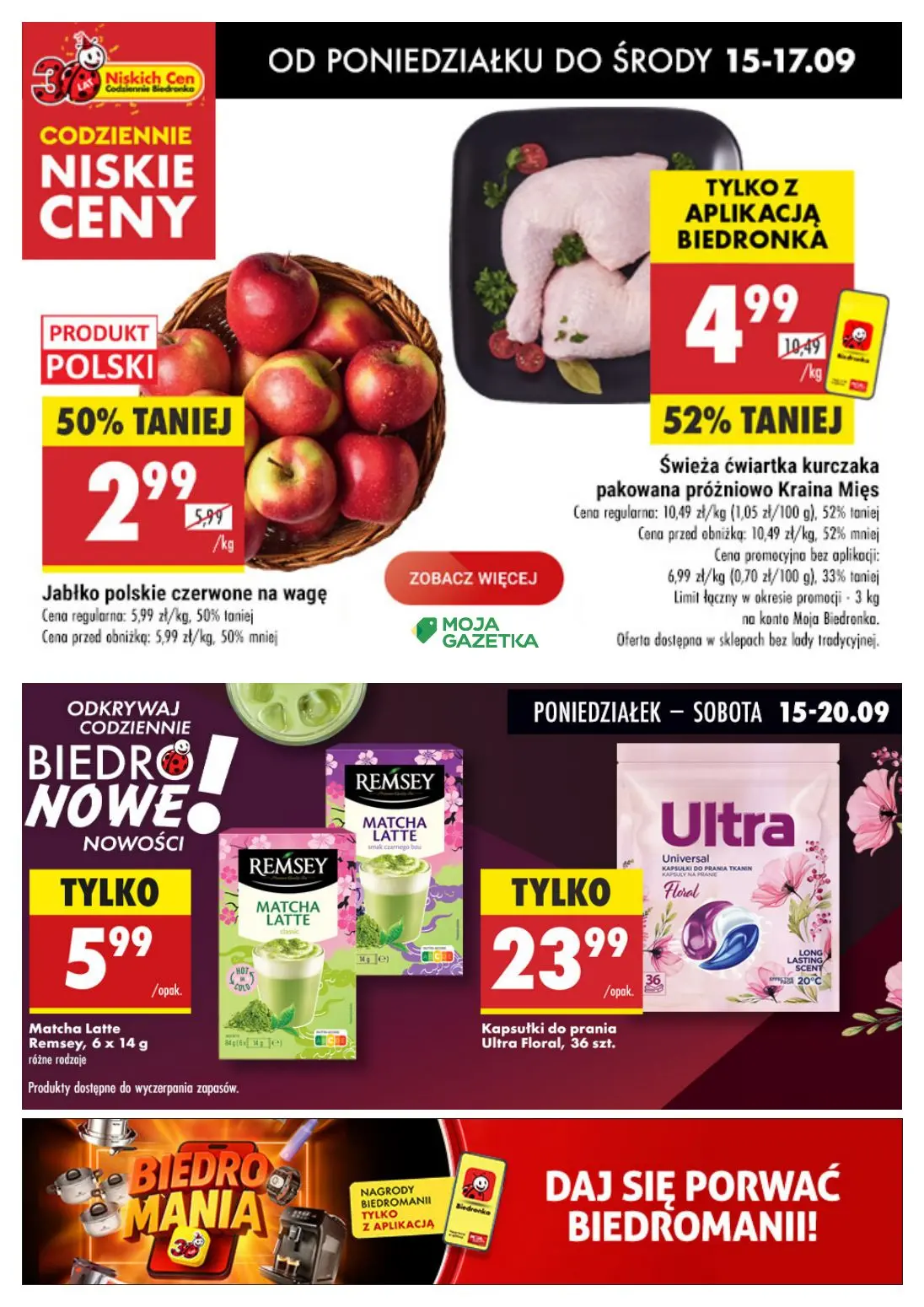 gazetka promocyjna Biedronka Biedronkowe oszczędności - Strona 1