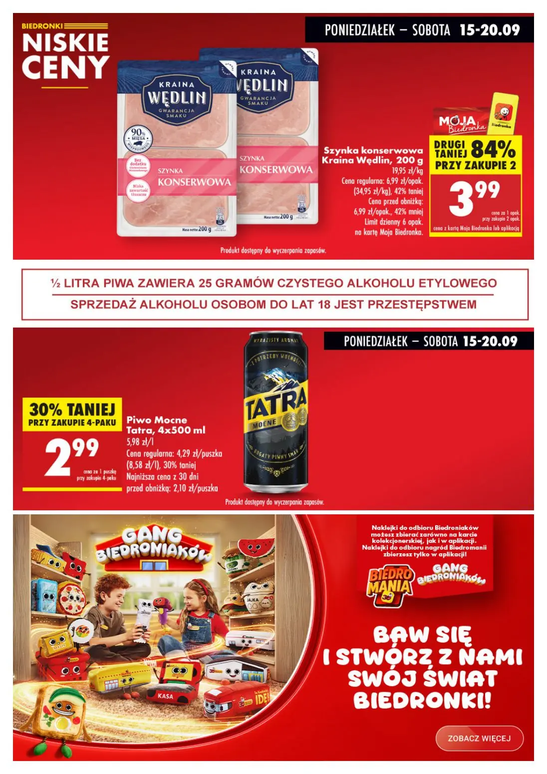 gazetka promocyjna Biedronka Biedronkowe oszczędności - Strona 12