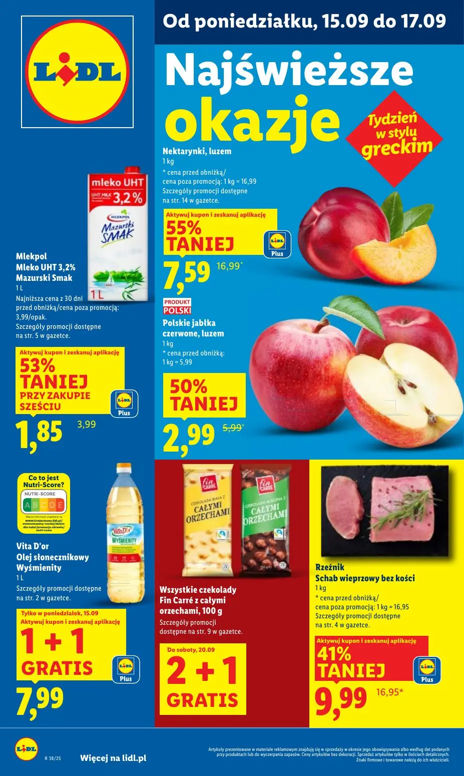 gazetka promocyjna LIDL Od poniedziałku - Strona 1