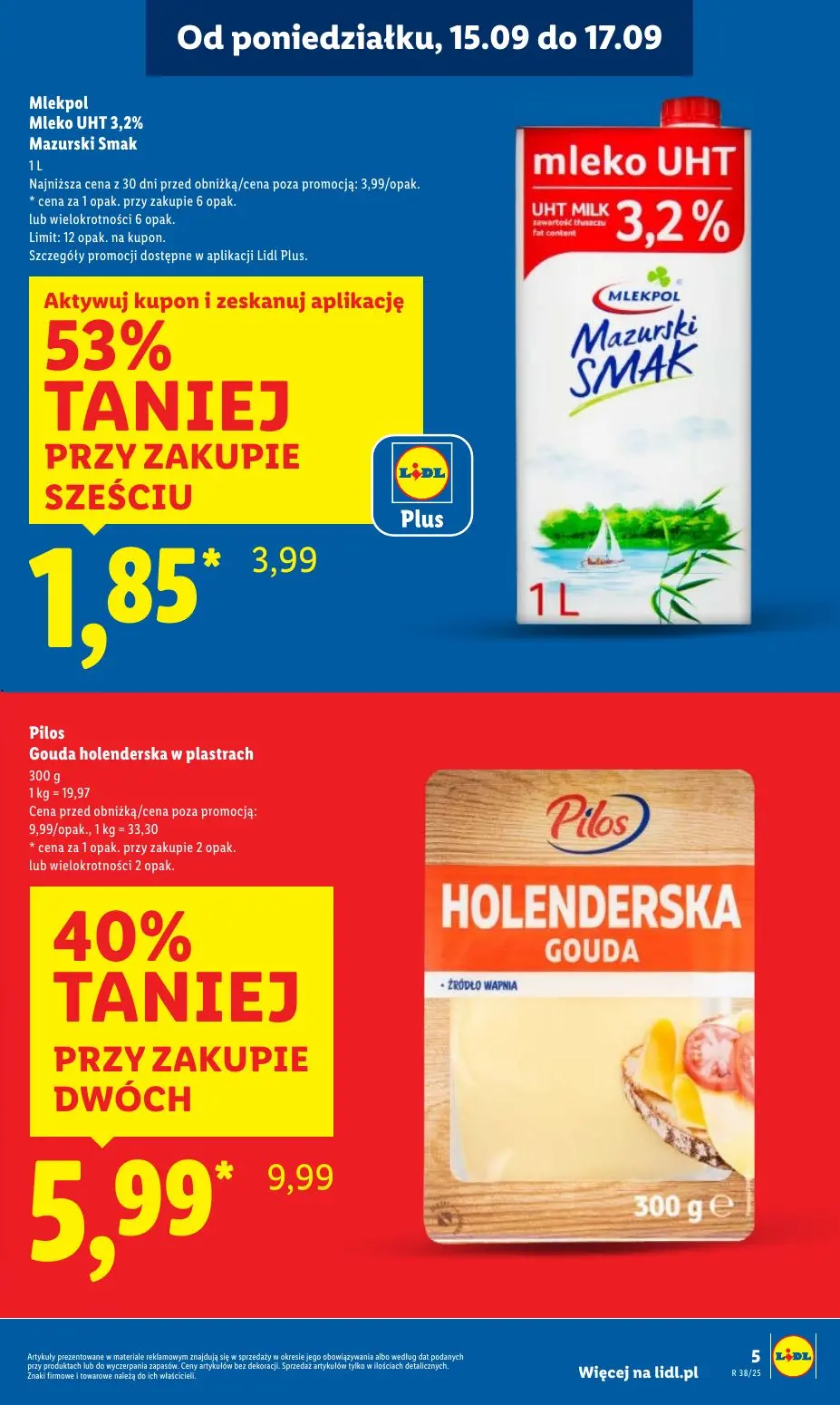 gazetka promocyjna LIDL Od poniedziałku - Strona 5
