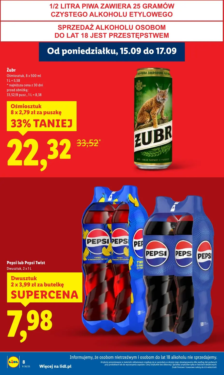 gazetka promocyjna LIDL Od poniedziałku - Strona 8