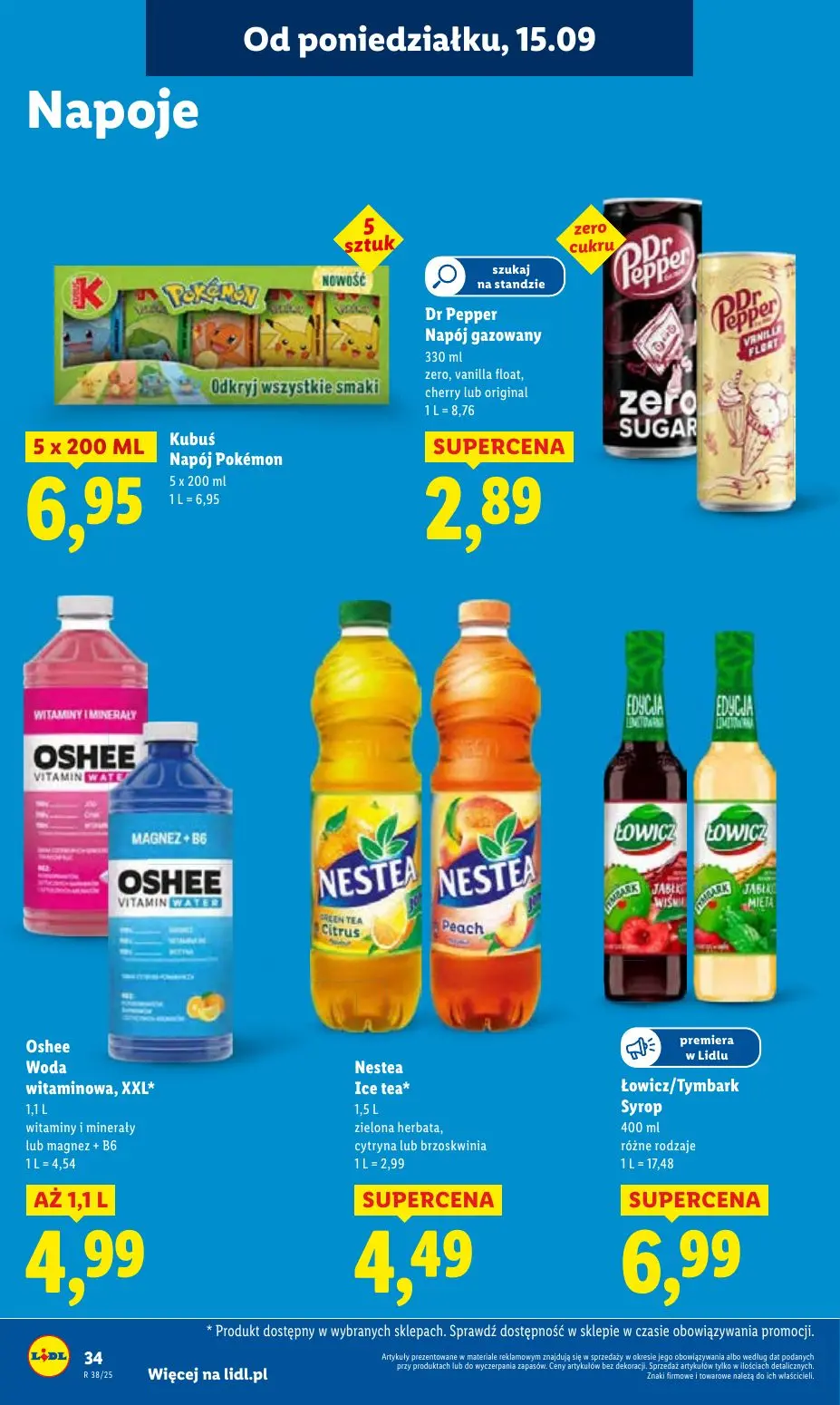 gazetka promocyjna LIDL Od poniedziałku - Strona 38