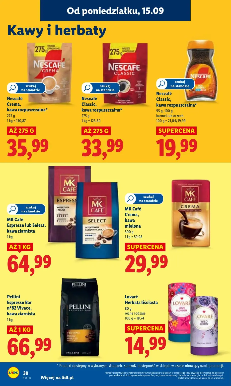 gazetka promocyjna LIDL Od poniedziałku - Strona 44