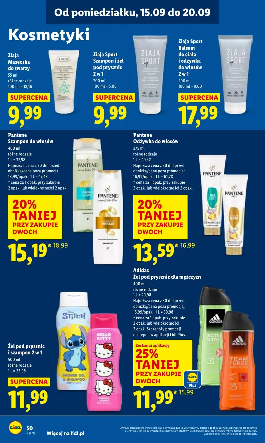 gazetka promocyjna LIDL Od poniedziałku - Strona 56