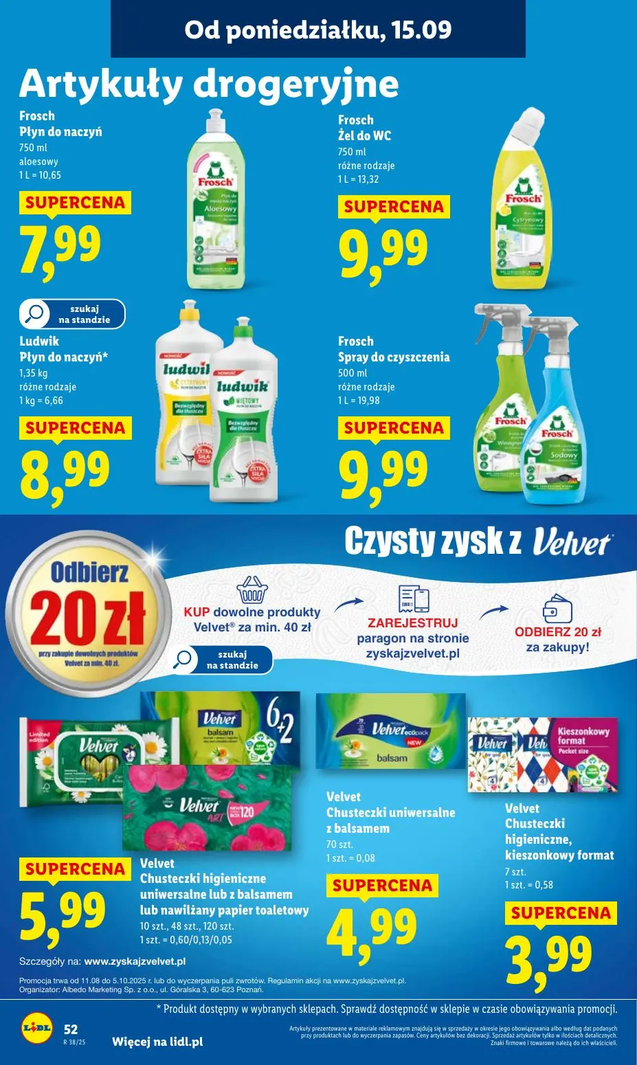 gazetka promocyjna LIDL Od poniedziałku - Strona 58