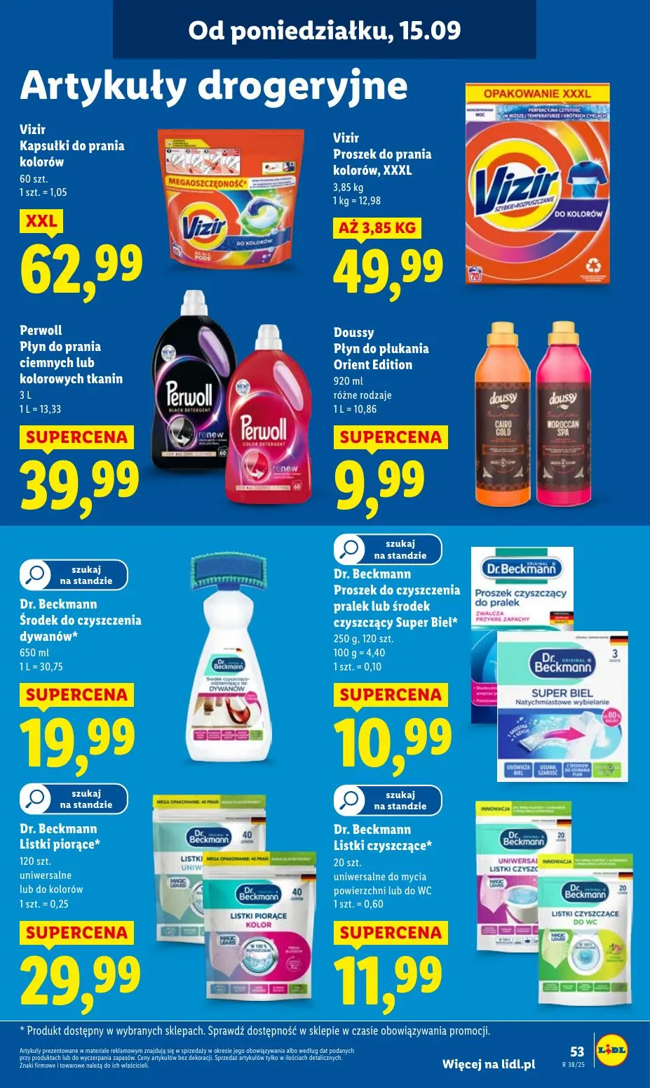 gazetka promocyjna LIDL Od poniedziałku - Strona 59