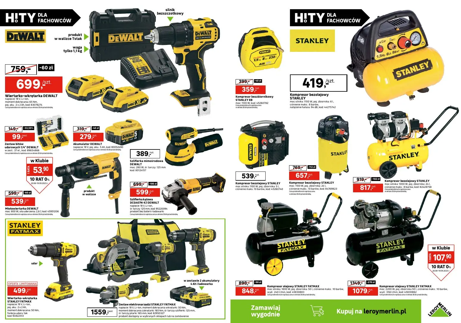 gazetka promocyjna Leroy Merlin Hity dla fachowców - Strona 4