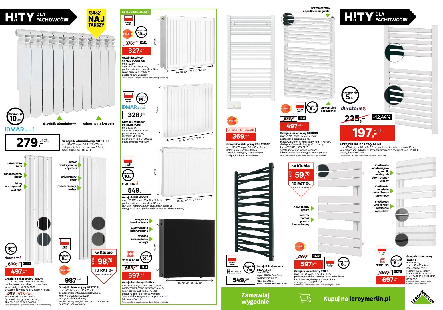 gazetka promocyjna Leroy Merlin Hity dla fachowców - Strona 7