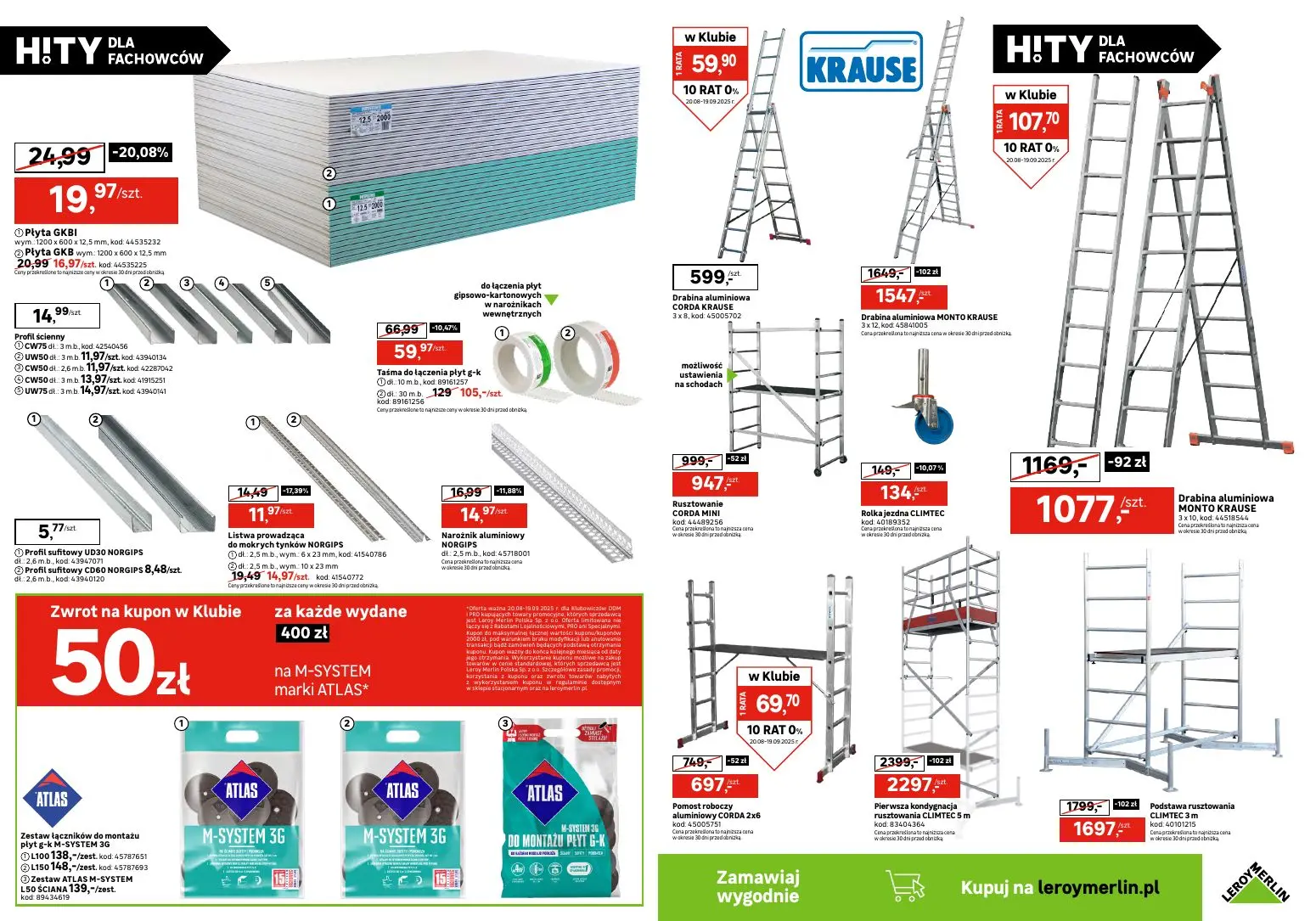 gazetka promocyjna Leroy Merlin Hity dla fachowców - Strona 15
