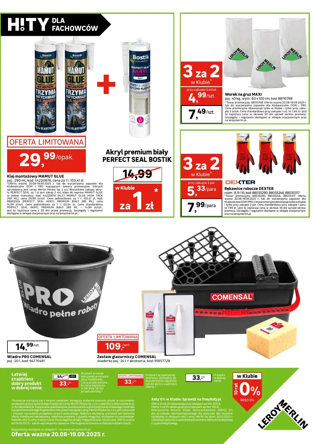 gazetka promocyjna Leroy Merlin Hity dla fachowców - Strona 20