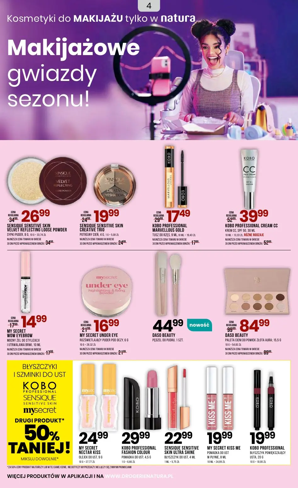 gazetka promocyjna Natura Zatrzymaj blask lata - przygotuj skórę na jesień! - Strona 4